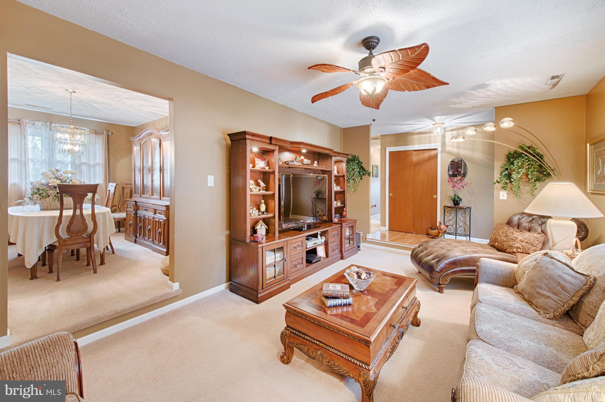536 Stratford Road Fallston, MD 21047 - Photo 6 of 30 a living room with furniture and a flat screen tv
