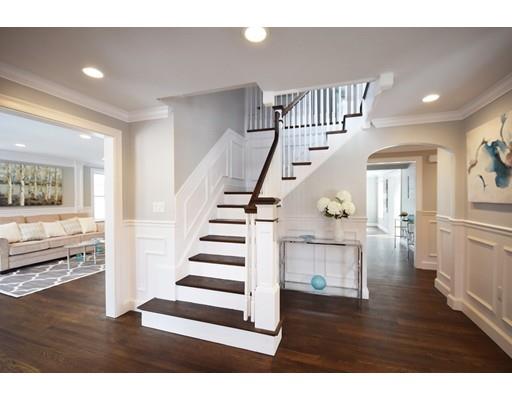 64 Bristol Road Wellesley, MA 02481 - Photo 2 of 28 a view of entryway and hall with wooden floor