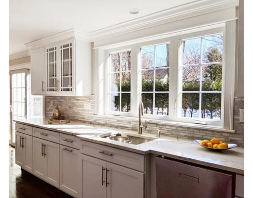 64 Bristol Road Wellesley, MA 02481 - Photo 4 of 28 a kitchen with granite countertop a sink and a window