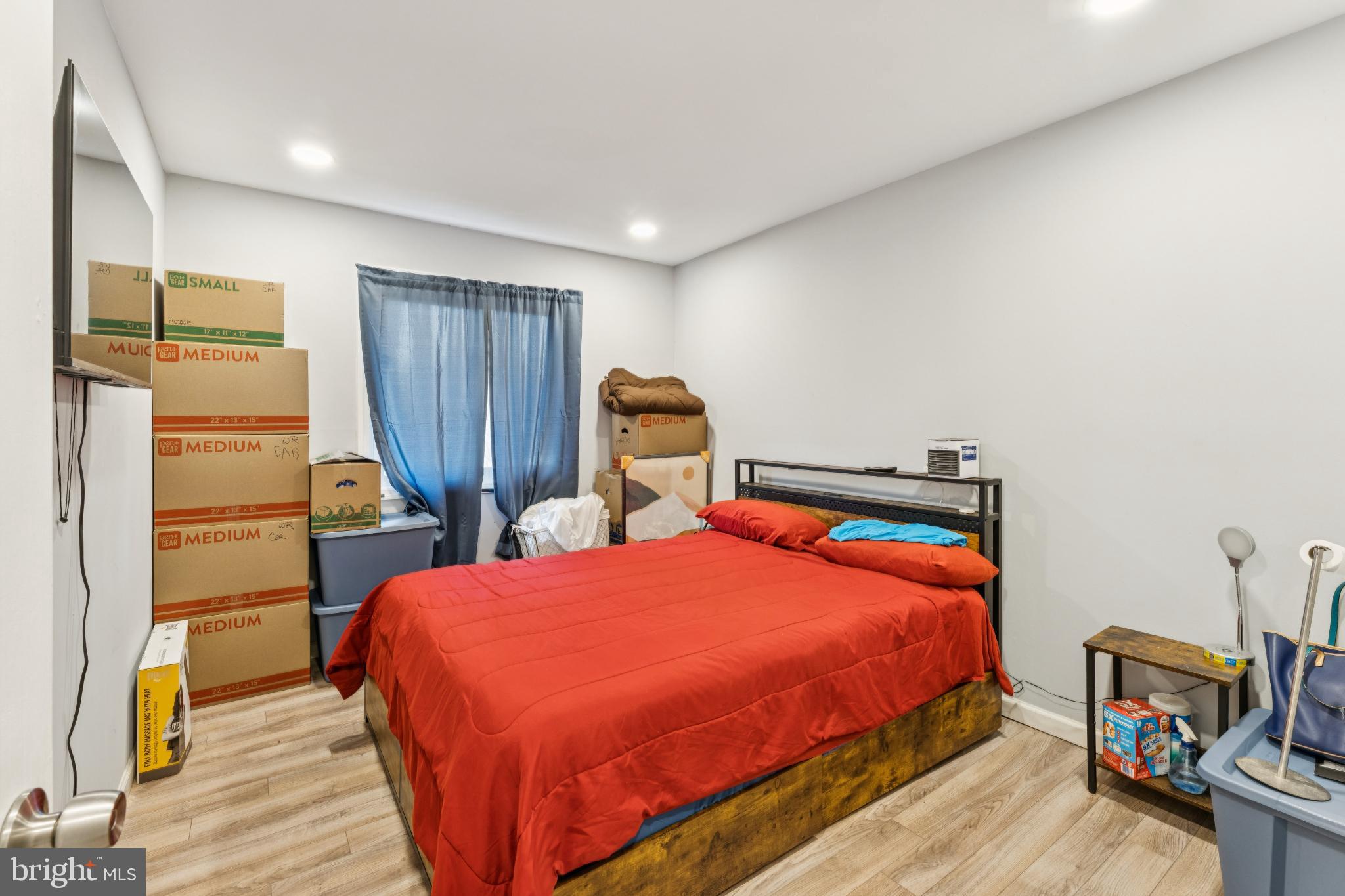 22 Milstone Court Sicklerville, NJ 08081 - Photo 15 of 26 a bedroom with a bed and wooden floor