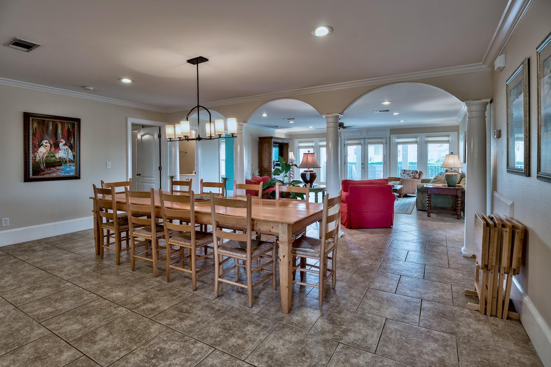 601 Blue Mountain Road Santa Rosa Beach, FL 32459 - Photo 11 of 51 a view of a dining room with furniture