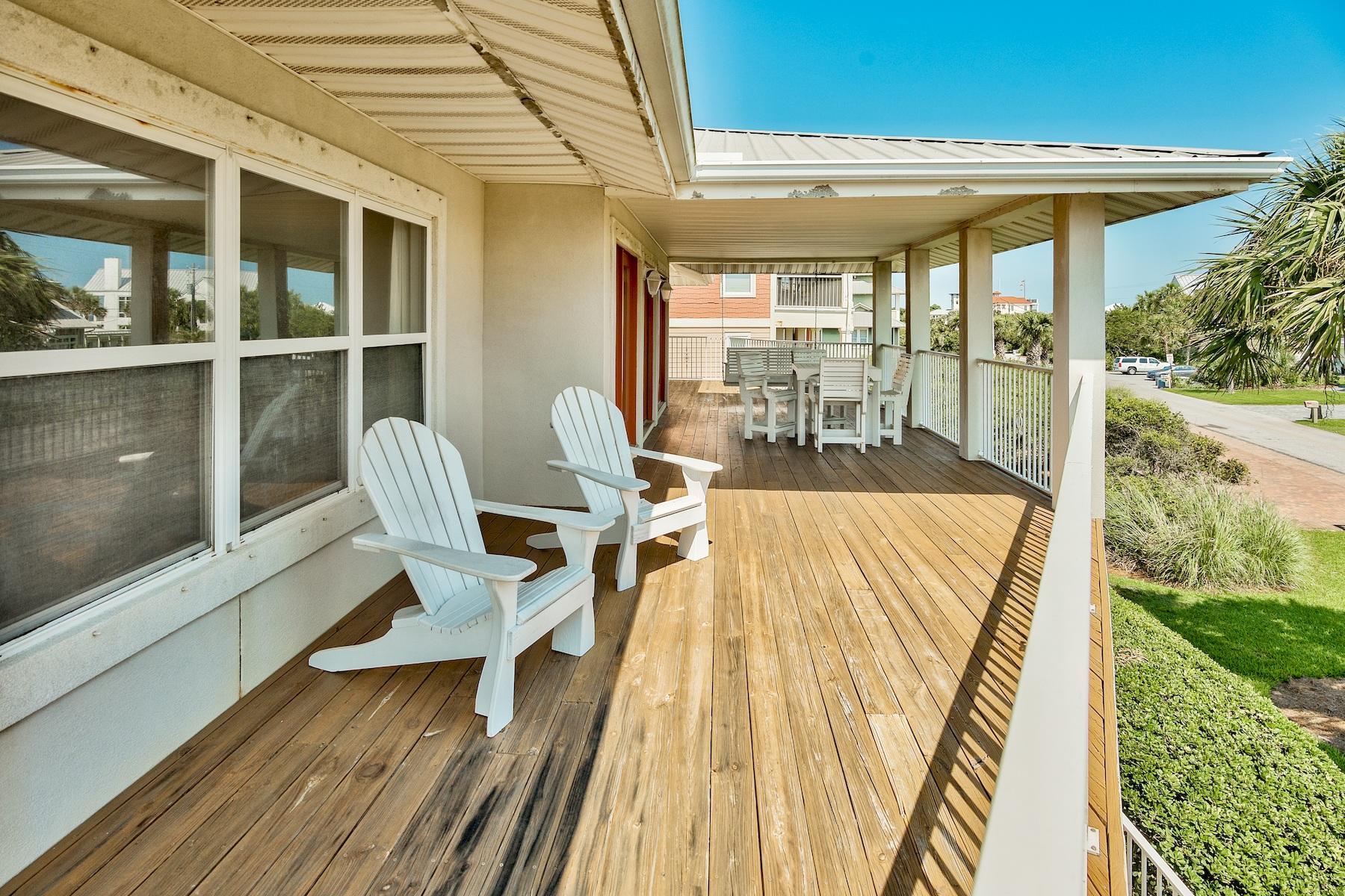 601 Blue Mountain Road Santa Rosa Beach, FL 32459 - Photo 28 of 51 a view of outdoor space yard deck and patio