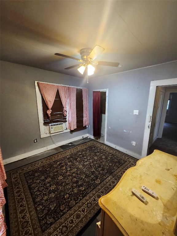 4215 Edison Street Houston, TX 77009 - Photo 11 of 13 a bedroom with a bed and a television
