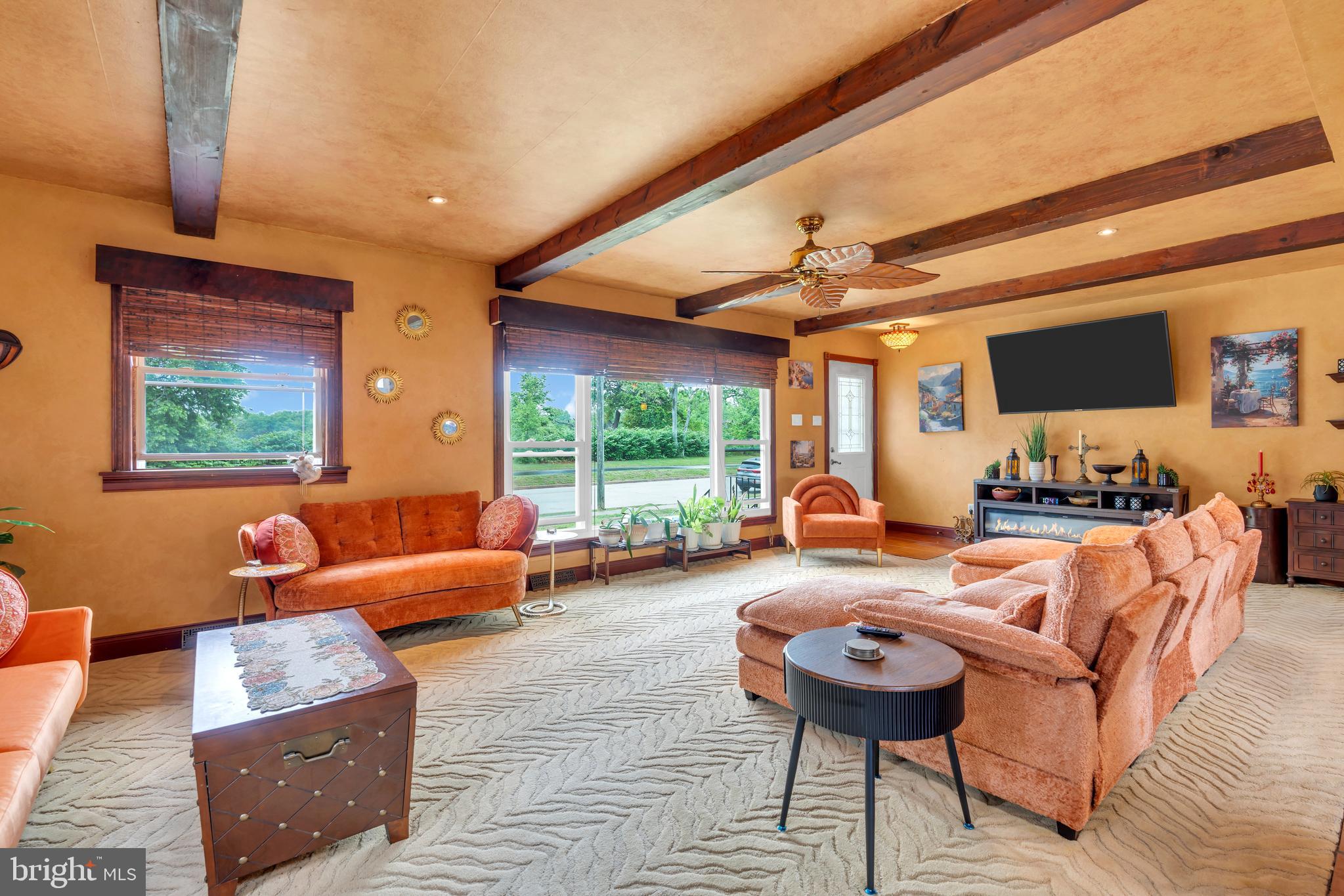 516 River Drive Riverside, NJ 08075 - Photo 8 of 82 a living room with furniture and a large window