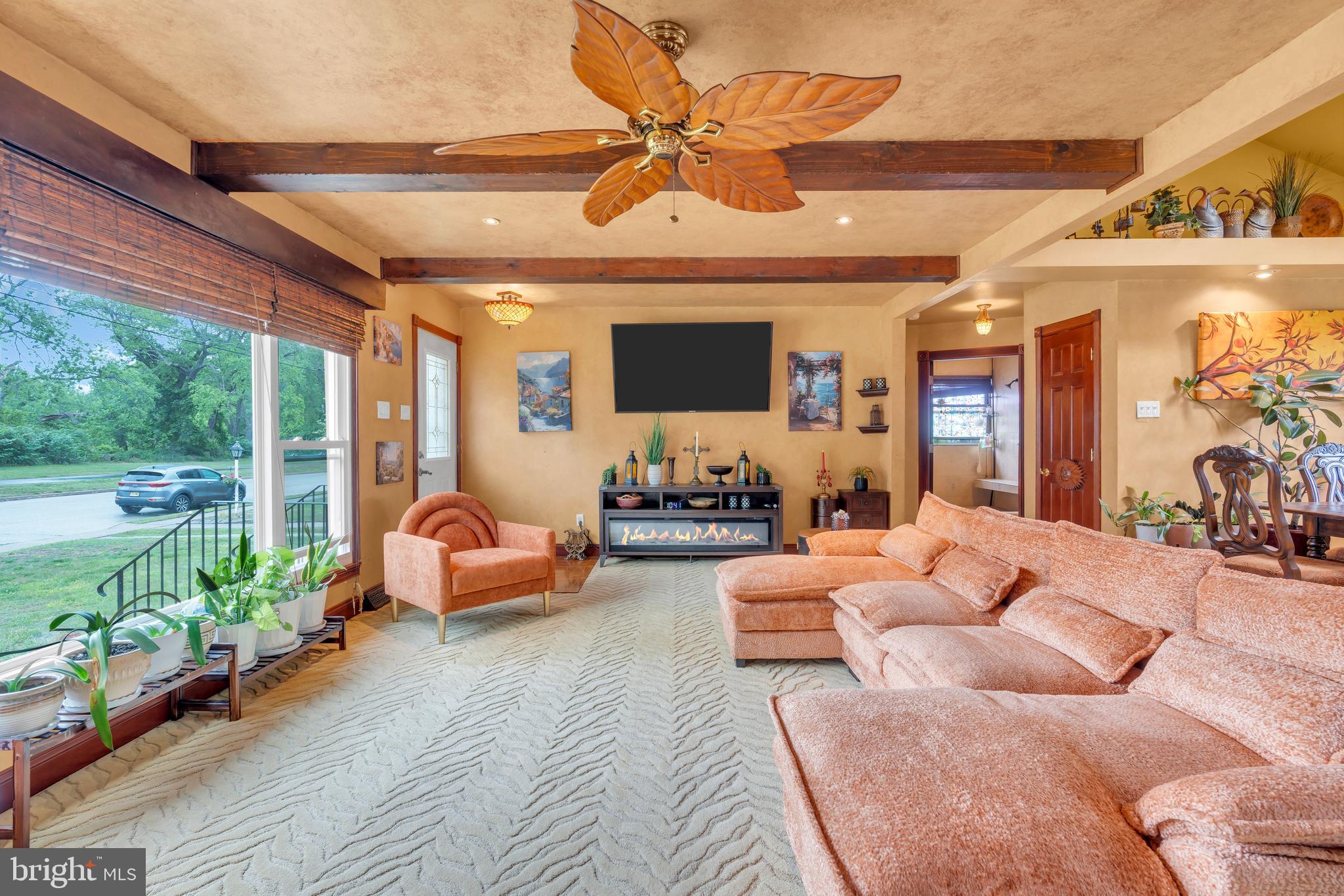 516 River Drive Riverside, NJ 08075 - Photo 9 of 82 a living room with furniture and a large window