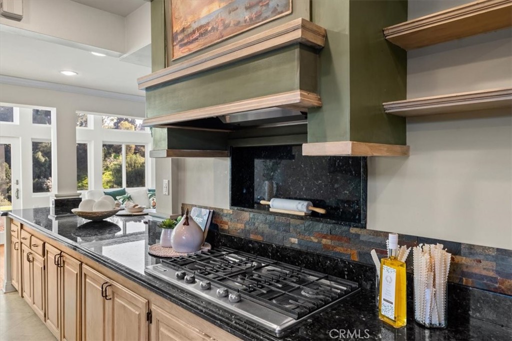 54 Ranchview Road Rolling Hills Estates, CA 90274 - Photo 14 of 60 a kitchen with stainless steel appliances granite countertop a stove and a sink