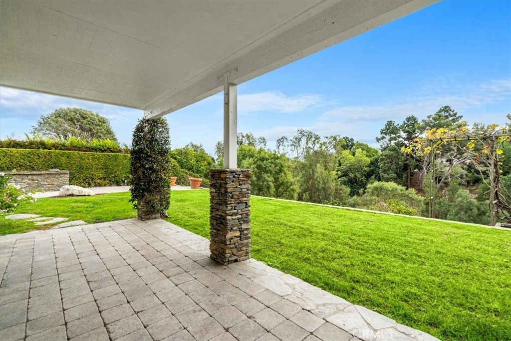 54 Ranchview Road Rolling Hills Estates, CA 90274 - Photo 46 of 60 a view of a road with a big yard