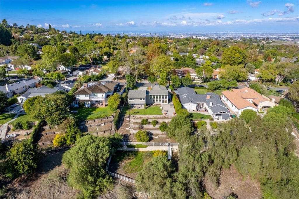 54 Ranchview Road Rolling Hills Estates, CA 90274 - Photo 56 of 60 an aerial view of residential houses with outdoor space
