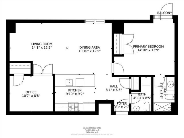 $885,000 | 21 Father Francis Gilday Street, Unit 301, Boston, MA 02118