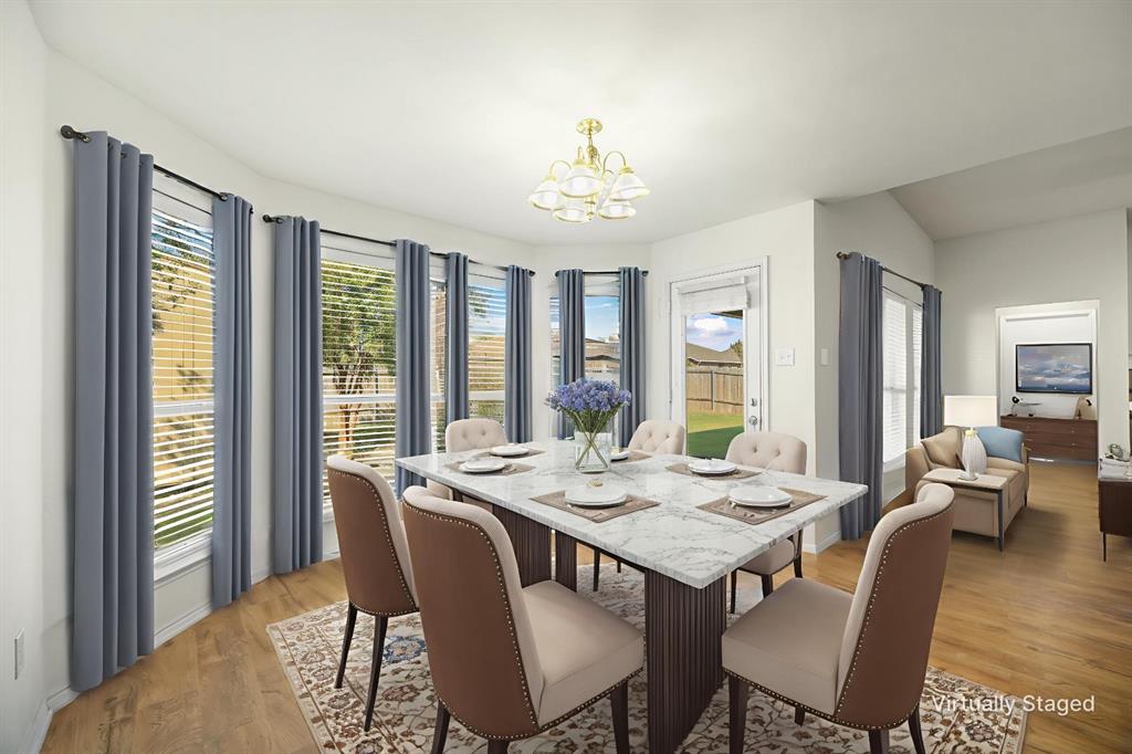 324 Meadow Ridge Drive Anna, TX 75409 - Photo 15 of 32 Virtually staged dining area