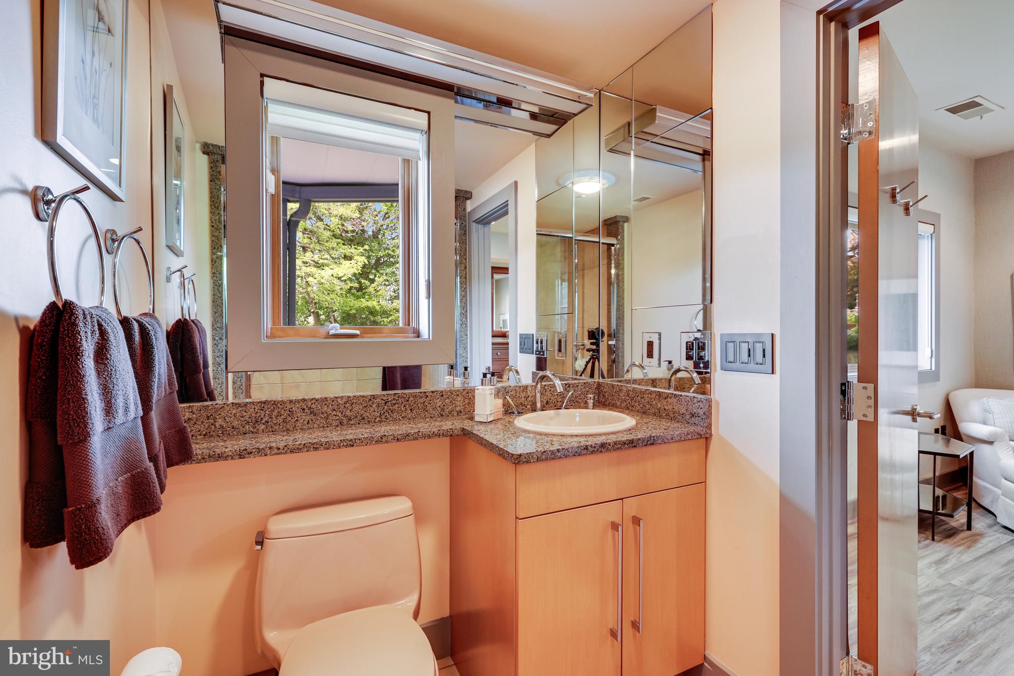 2202 Spinnaker Court Reston, VA 20191 - Photo 93 of 137 The bathroom also features a window & granite.