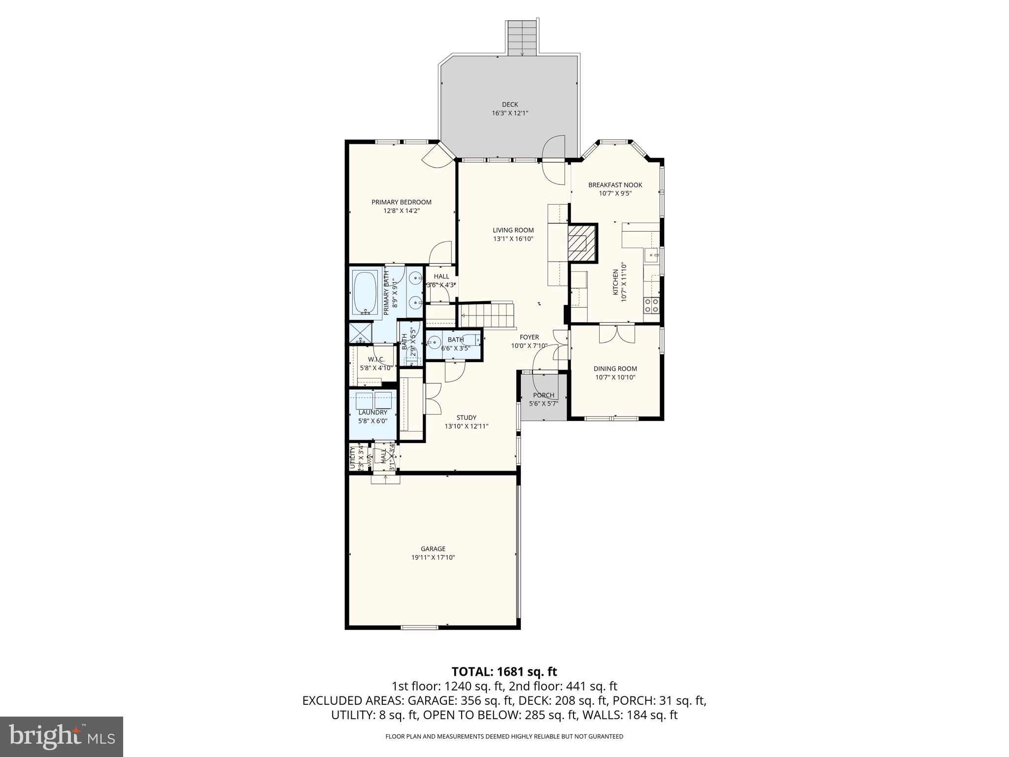 14215 Greenview Drive Laurel, MD 20708 - Photo 33 of 35 a picture of a floor plan
