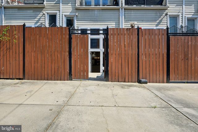 a backyard of a house