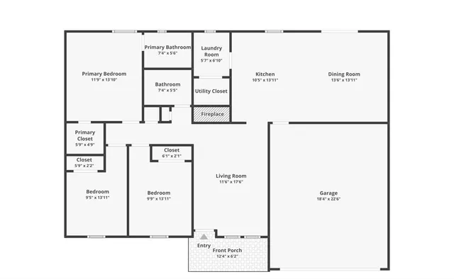 $2,180 | 2737 Mill Pond Road, Denton, TX 76209