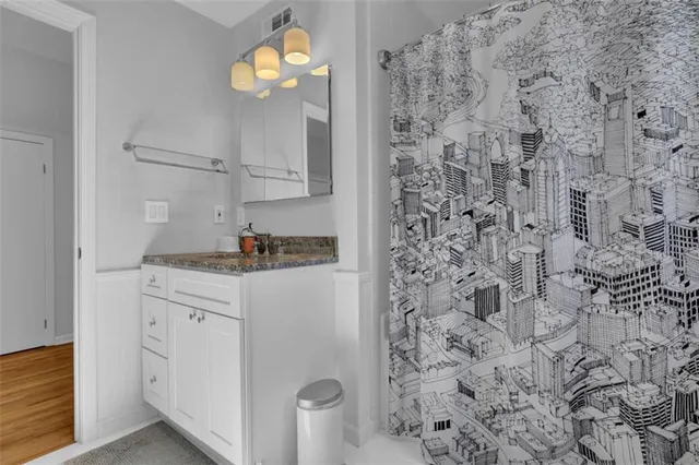 a backyard of a house