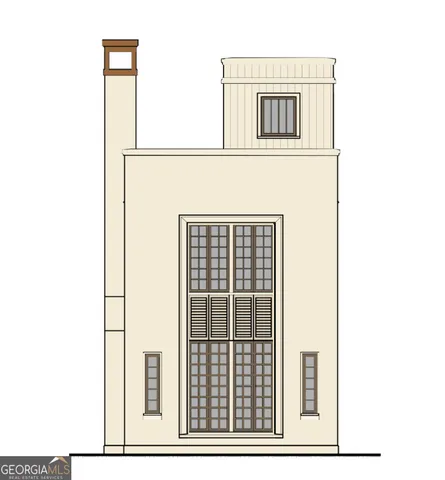 a view of a house with a window