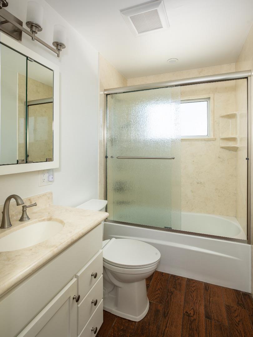 1937 Adelaide Way San Jose, CA 95124 - Photo 15 of 33 a bathroom with a sink a toilet and shower