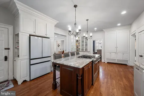 a view of wooden floor in a room