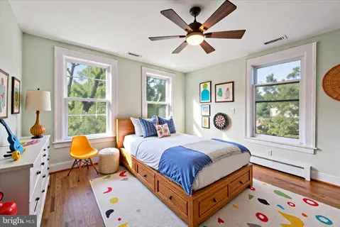 a view of outdoor space with a garden and deck