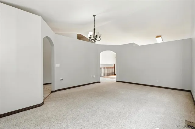 a view of a room with window