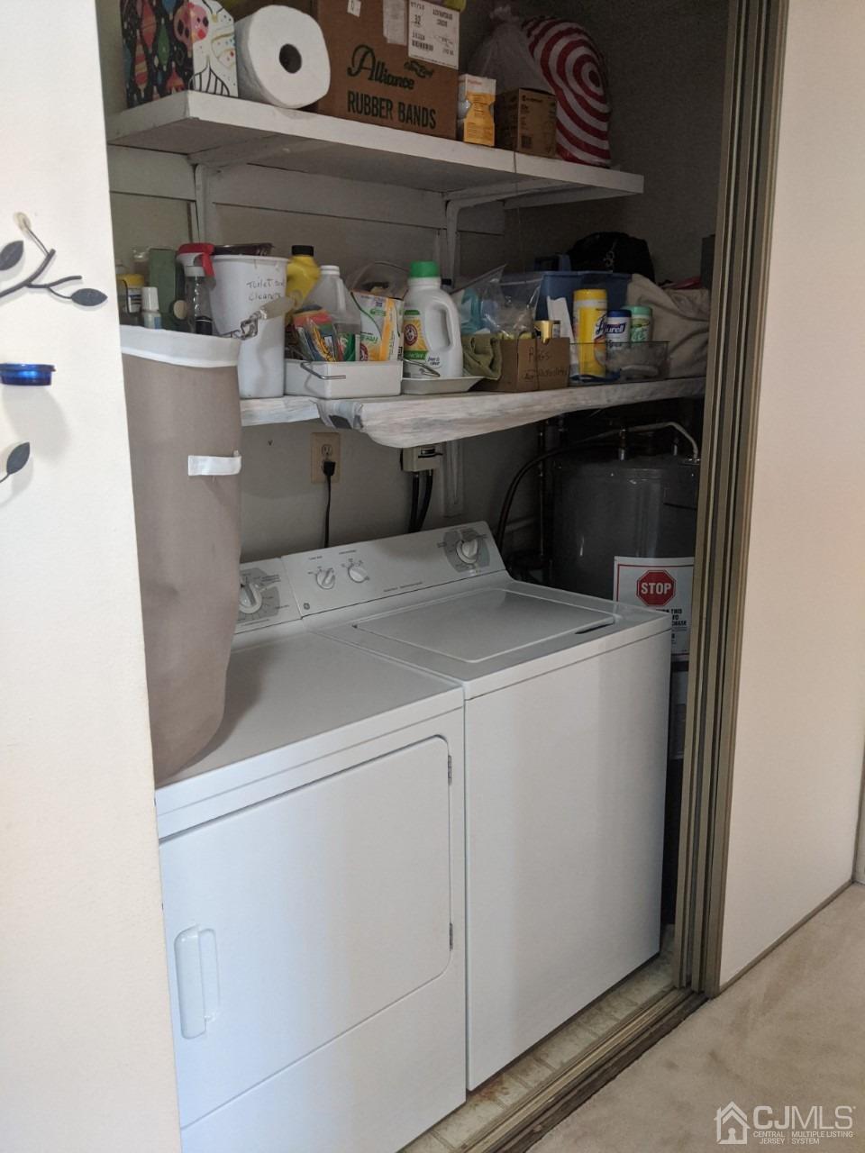 230 Convent Road, Unit A Monroe Township, NJ 08831 - Photo 12 of 22 a utility room with dryer and washer