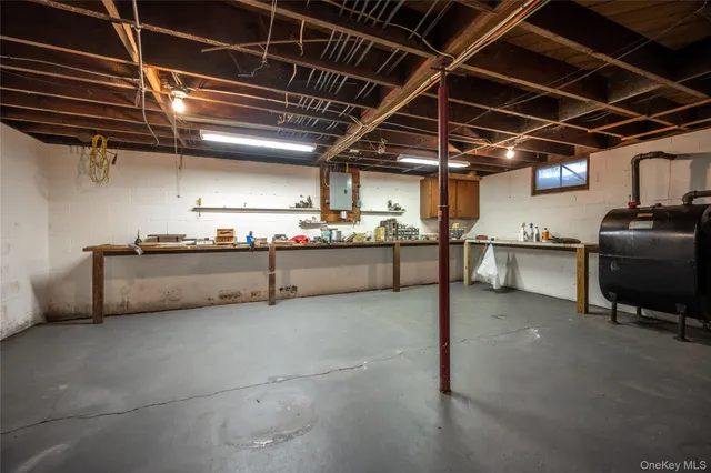 a view of storage and utility room