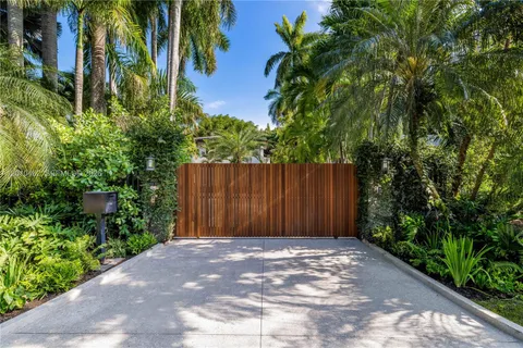 a view of wooden fence