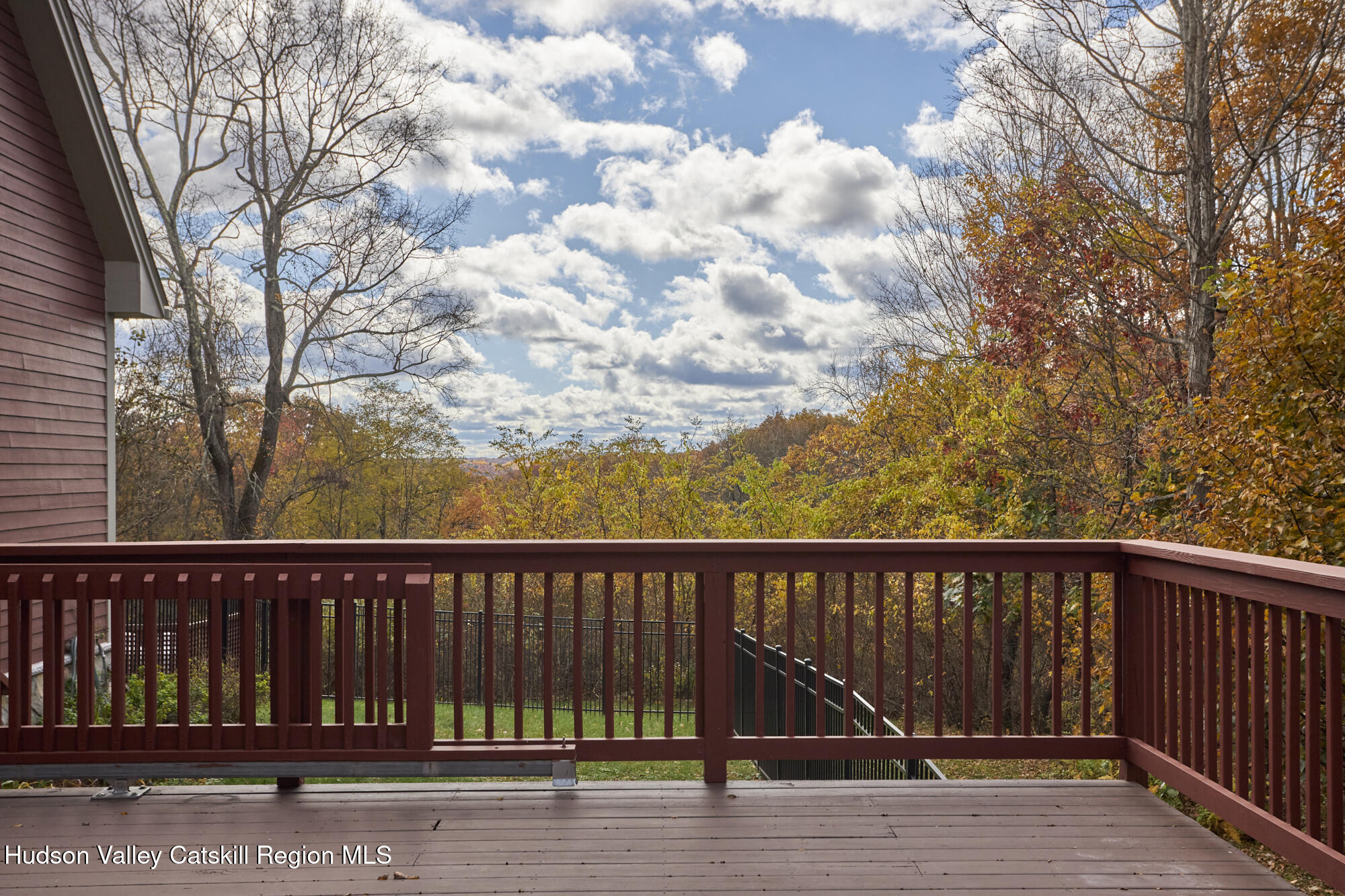 203 Silver Lake Road Rhinebeck, NY 12572 - Photo 3 of 46 a view of wooden fence