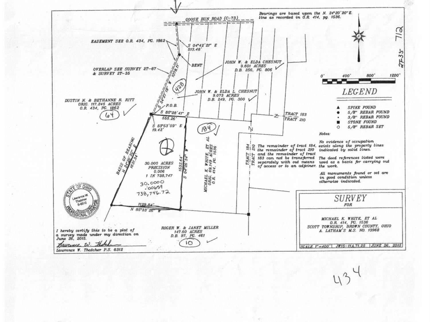 30.000-ac Goose Run Road Georgetown, OH 45121 - Photo 1 of 1