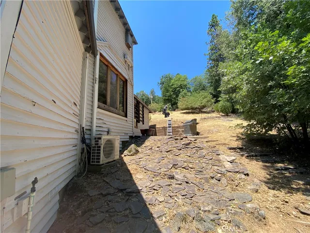 a view of outdoor space and deck kitchen