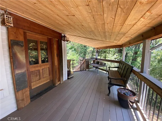 a view of a chairs in the balcony