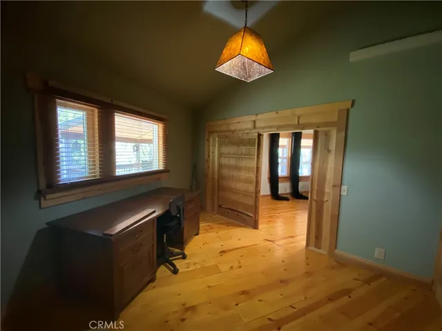 a room with a window