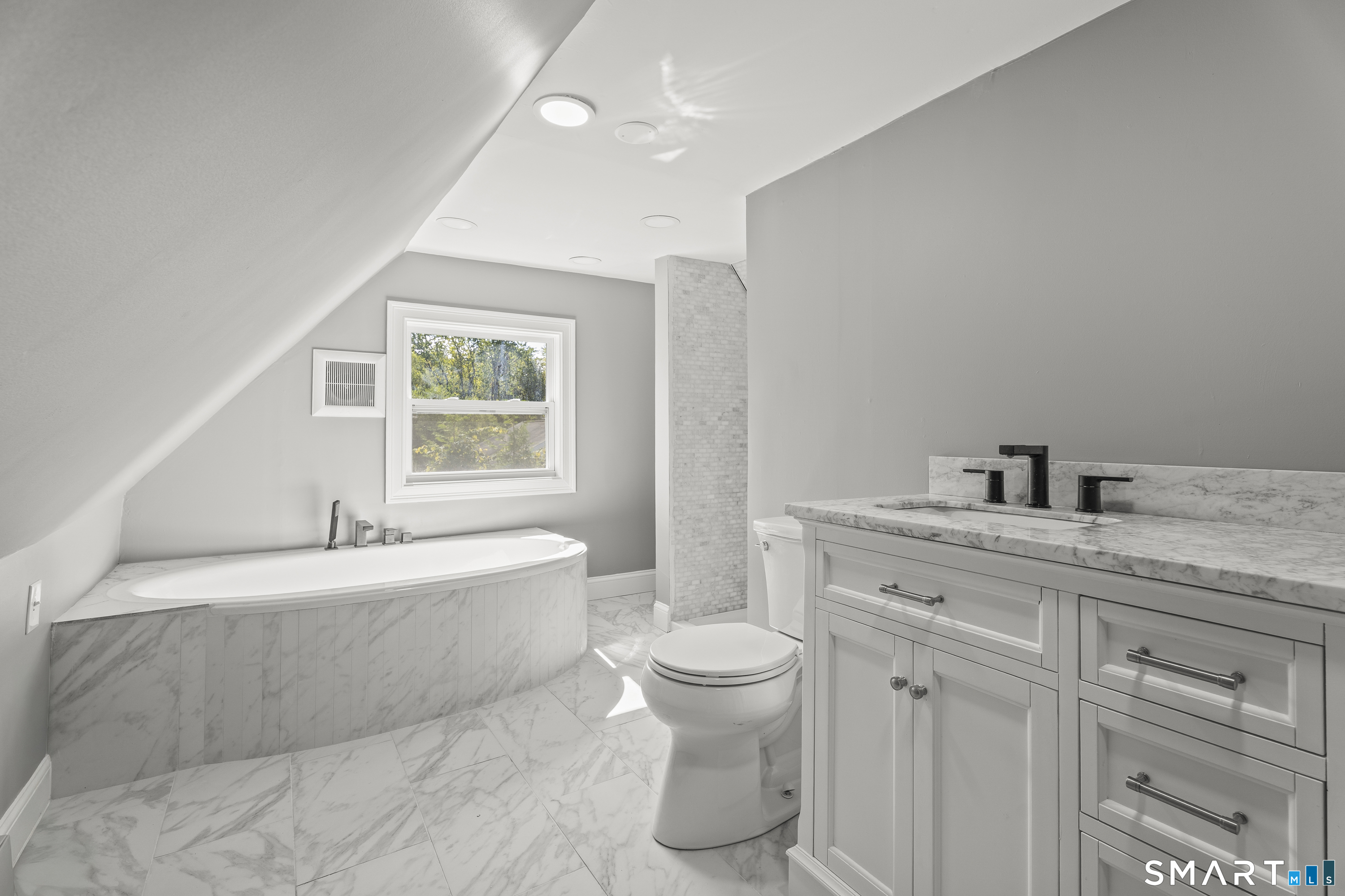 52 B Millstone Road West Waterford, CT 06385 - Photo 30 of 31 a spacious bathroom with a bathtub sink and toilet