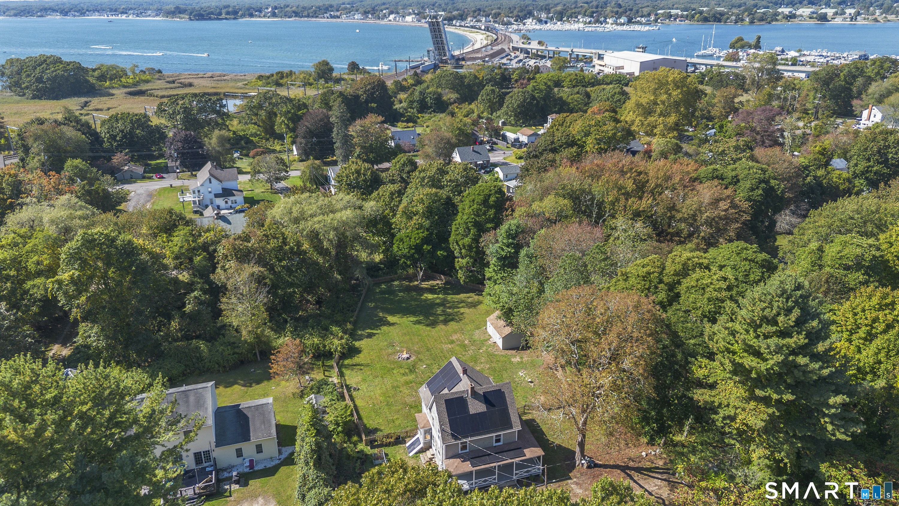 52 B Millstone Road West Waterford, CT 06385 - Photo 5 of 31 an aerial view of a house with a yard