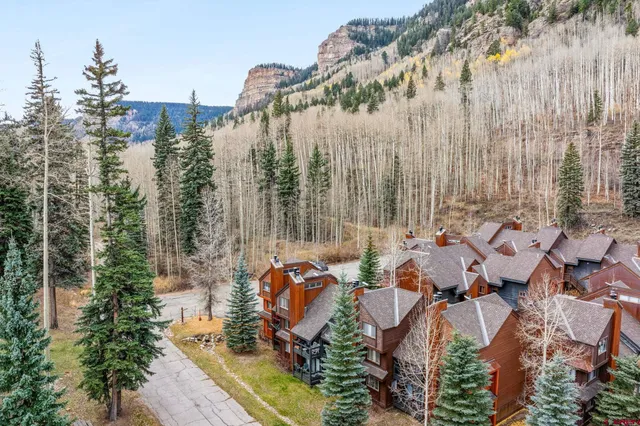 a view of outdoor space with seating area
