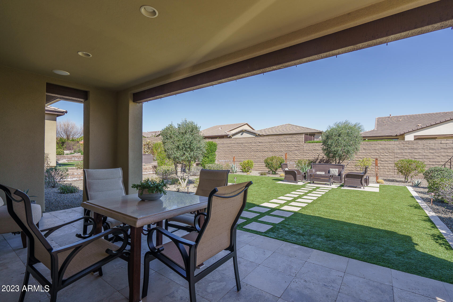 18042 East Curva De Plata Rio Verde, AZ 85263 - Photo 22 of 58 22) BACK PATIO
