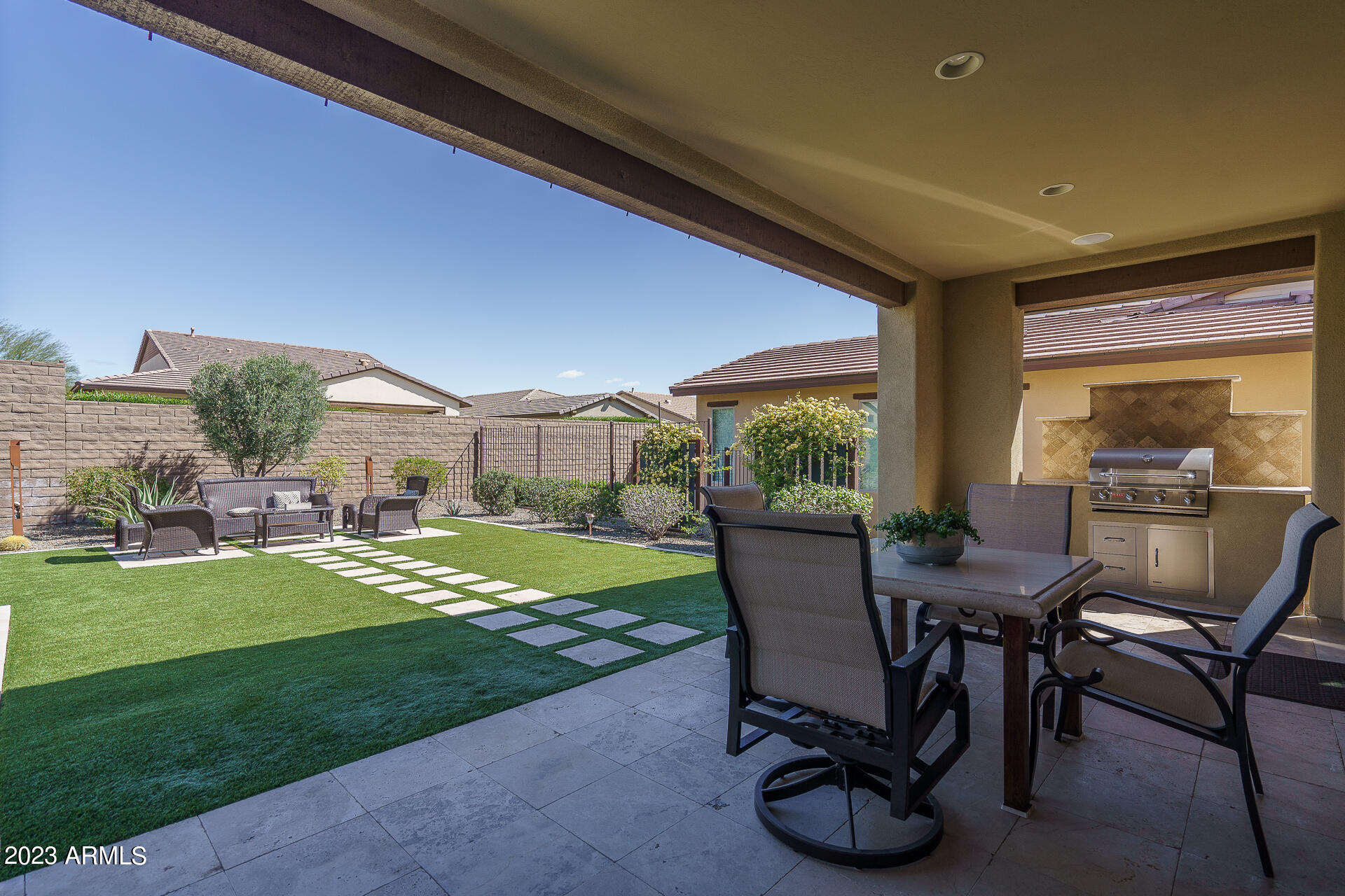 18042 East Curva De Plata Rio Verde, AZ 85263 - Photo 24 of 58 24) BACK PATIO