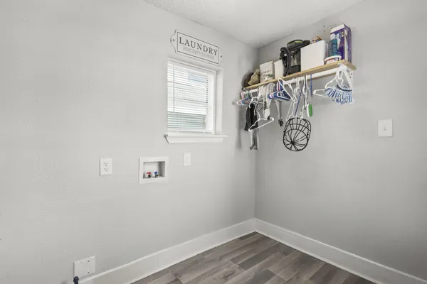 a view of a storage & utility room