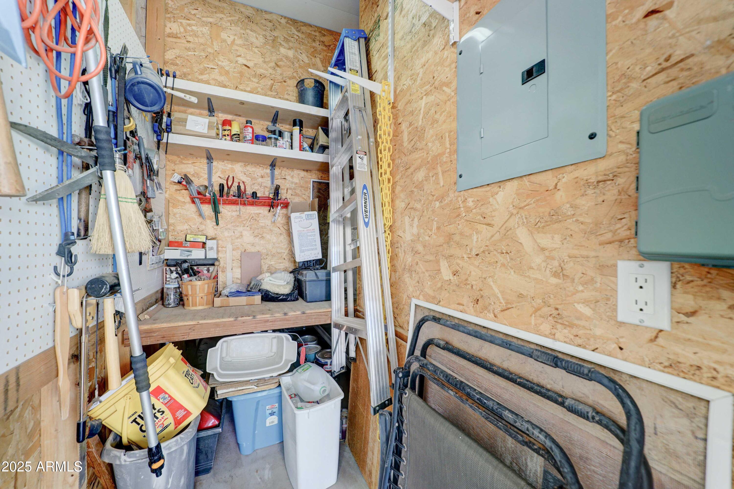 111 South Greenfield Road, Unit 440 Mesa, AZ 85206 - Photo 25 of 31 a view of storage and utility room