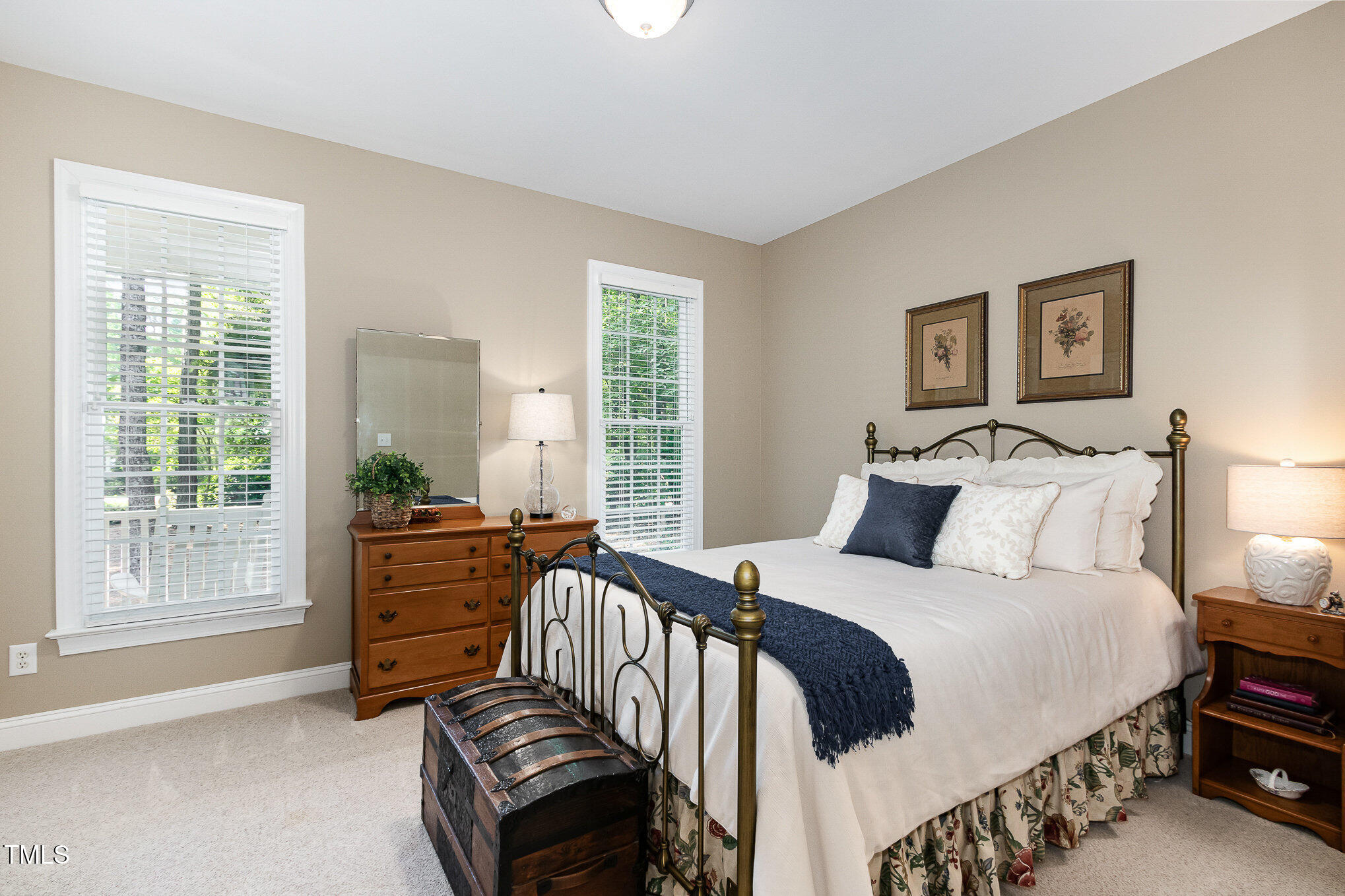 8304 Epping Forest Way Wake Forest, NC 27587 - Photo 19 of 41 a bedroom with a bed and a couch