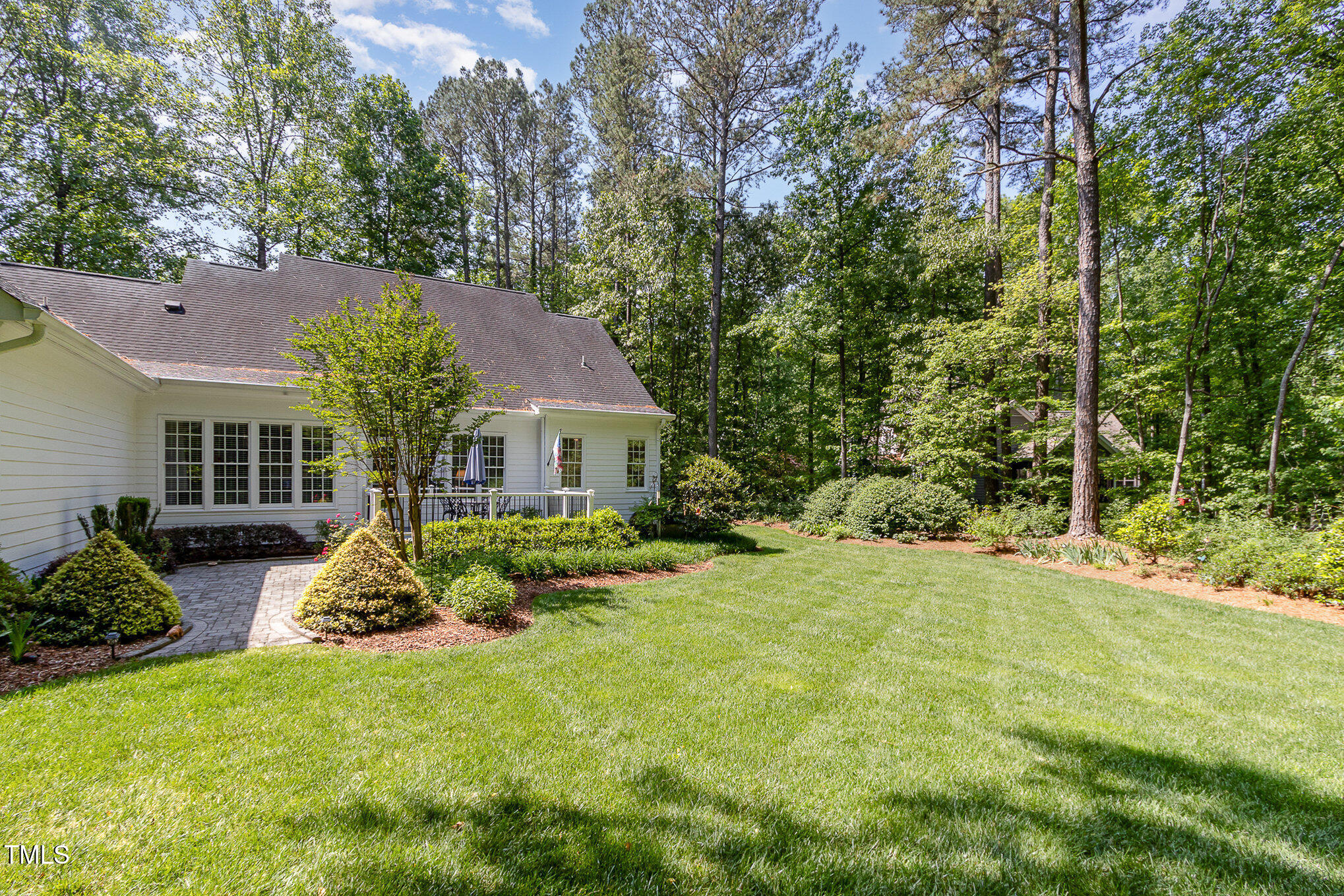 8304 Epping Forest Way Wake Forest, NC 27587 - Photo 36 of 41 a front view of a house with garden