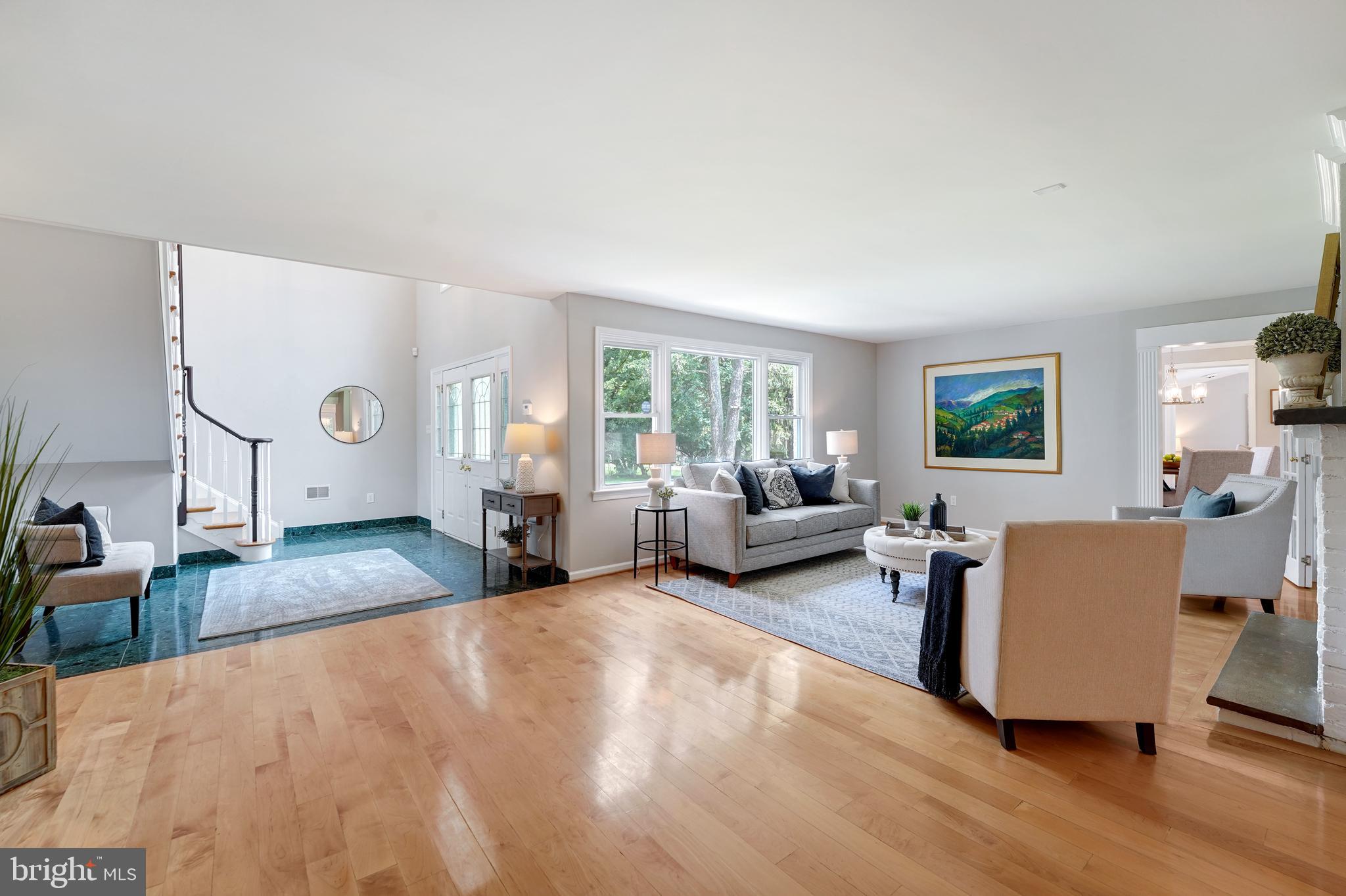 922 Hunt Road Radnor, PA 19008 - Photo 11 of 59 a living room with furniture and a wooden floor