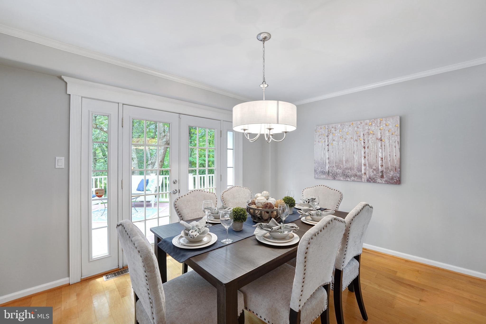 922 Hunt Road Radnor, PA 19008 - Photo 14 of 59 a view of a dining room with furniture window and outside view