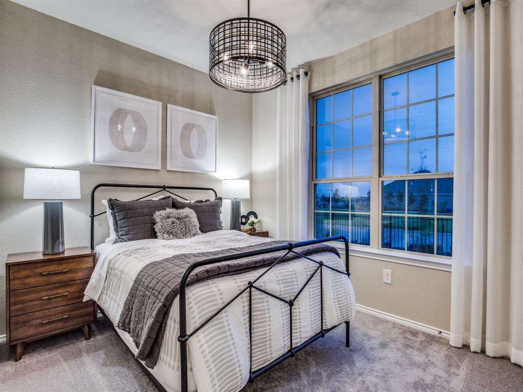 14164 Marion Downs Trail Pilot Point, TX 76258 - Photo 10 of 17 *Model Representation - Spacious secondary bedroom with large windows