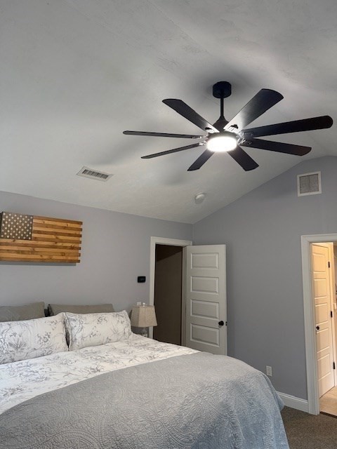 5 Deer Hill Road Oxford, MA 01537 - Photo 15 of 37 a bedroom with a bed and a ceiling fan