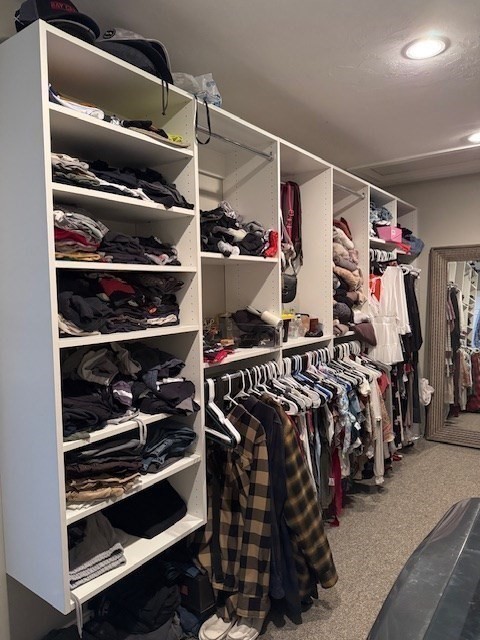 5 Deer Hill Road Oxford, MA 01537 - Photo 16 of 37 a view of walk in closet with clothes and shoes