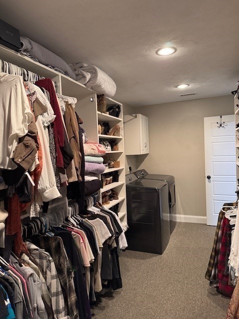 5 Deer Hill Road Oxford, MA 01537 - Photo 18 of 37 a view of walk in closet with clothes and shoes