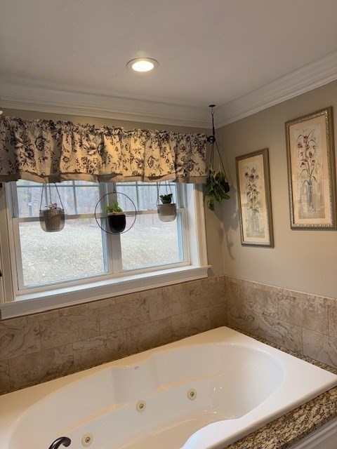5 Deer Hill Road Oxford, MA 01537 - Photo 24 of 37 a bathroom with a bathtub and shower