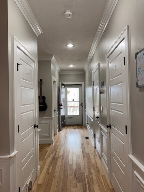 5 Deer Hill Road Oxford, MA 01537 - Photo 10 of 37 a view of a hallway view with wooden floor and electronic appliances