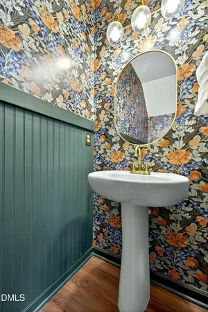 a view of a wooden door and outdoor space